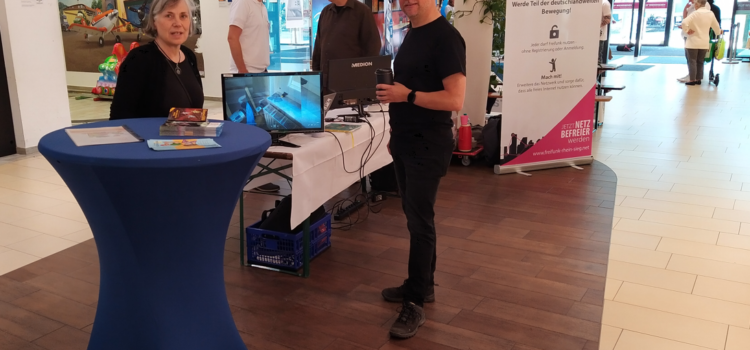 am Infostand